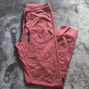 Born Primitive Red Jogger Pants with Drawstring